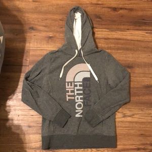 The North Face-grey sweater-sz M